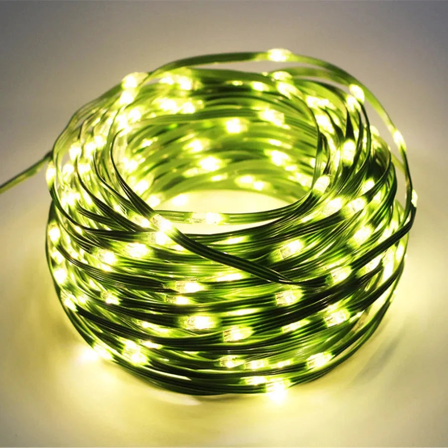 LumiFest | LED Lichterkette außen IP65, 10–100 m, mehrere Lichtmodi