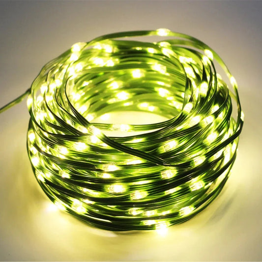 LumiFest | LED Lichterkette außen IP65, 10–100 m, mehrere Lichtmodi