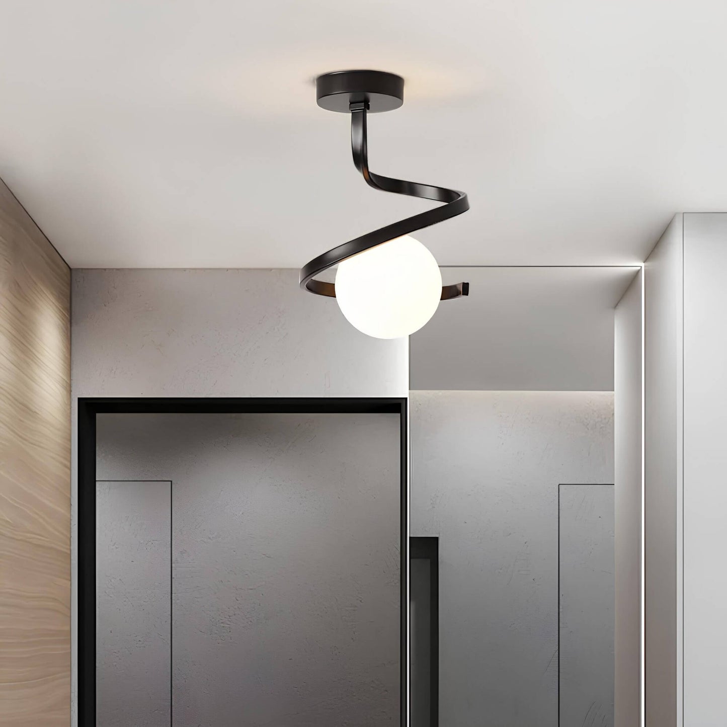 Tavon Halo | Lampada da soffitto LED dimmerabile dal design snello