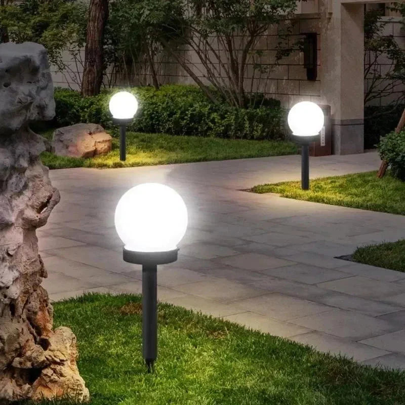 LumiOrb Sol | Lampada solare LED rotonda con controllo automatico della luce