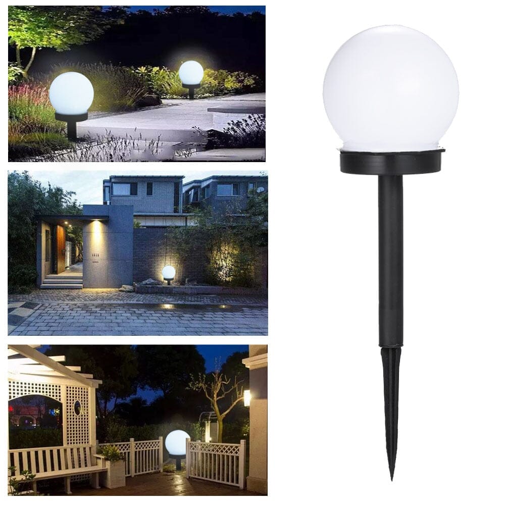 LumiOrb Sol | Lampada solare LED rotonda con controllo automatico della luce