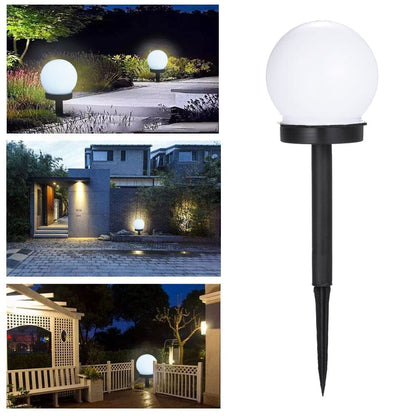 LumiOrb Sol | Lampada solare LED rotonda con controllo automatico della luce