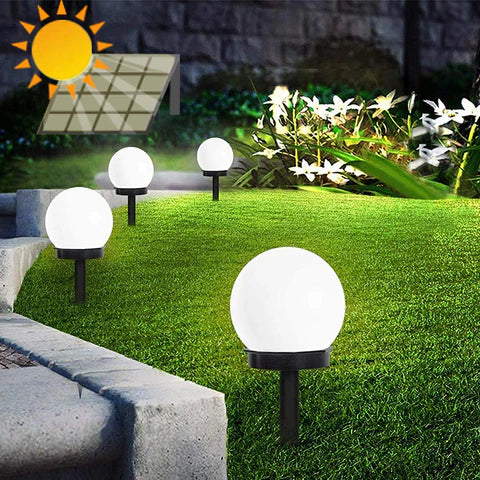 LumiOrb Sol | Lampada solare LED rotonda con controllo automatico della luce
