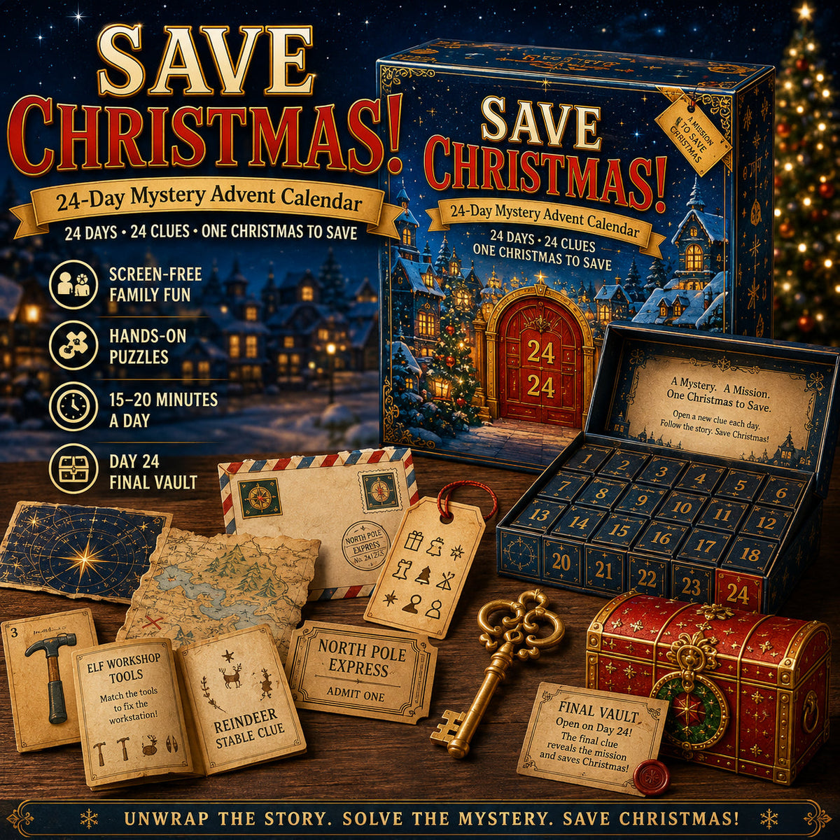 Mystery Rätsel Adventskalender 2026