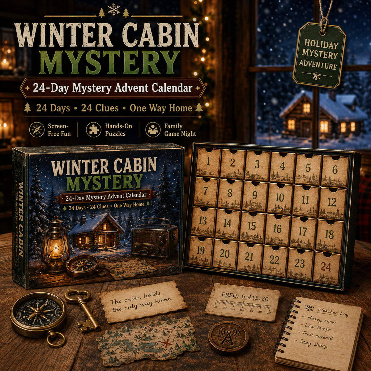 Mystery Rätsel Adventskalender 2026