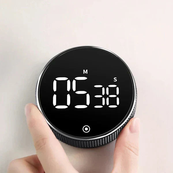 Fokuma | Timer compatto per la concentrazione con base magnetica per ufficio, smart working e viaggi