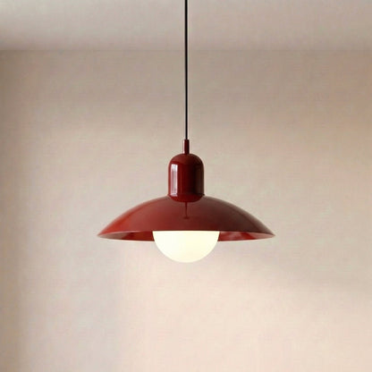 Dolcina | Pendelleuchte aus Eisen mit zweifarbigem Schirm, Ø 32 cm, 150 cm Kabel