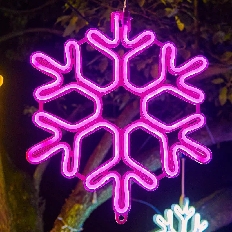 Hängende LED-Weihnachtsbeleuchtung für draußen | Warmweiß | Festliche Deko für Balkon, Garten & Terrasse