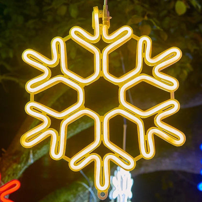 Hängende LED-Weihnachtsbeleuchtung für draußen | Warmweiß | Festliche Deko für Balkon, Garten & Terrasse