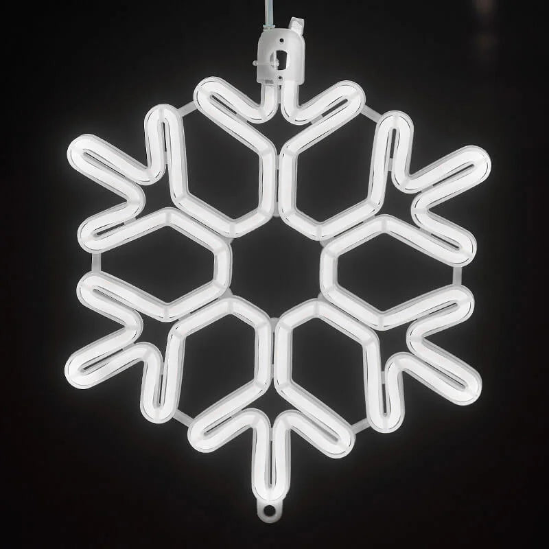 Hängende LED-Weihnachtsbeleuchtung für draußen | Warmweiß | Festliche Deko für Balkon, Garten & Terrasse