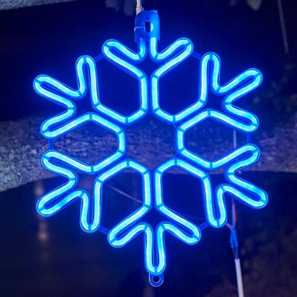 Hängende LED-Weihnachtsbeleuchtung für draußen | Warmweiß | Festliche Deko für Balkon, Garten & Terrasse