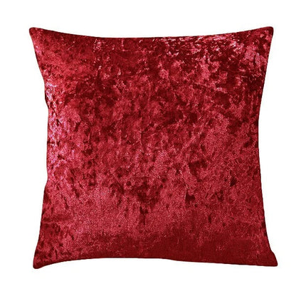 Velvra Crush | Housse de coussin en velours froissé