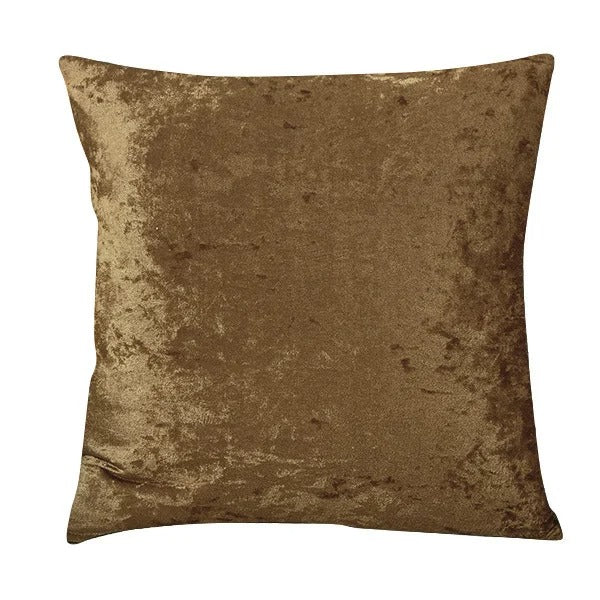 Velvra Crush | Housse de coussin en velours froissé
