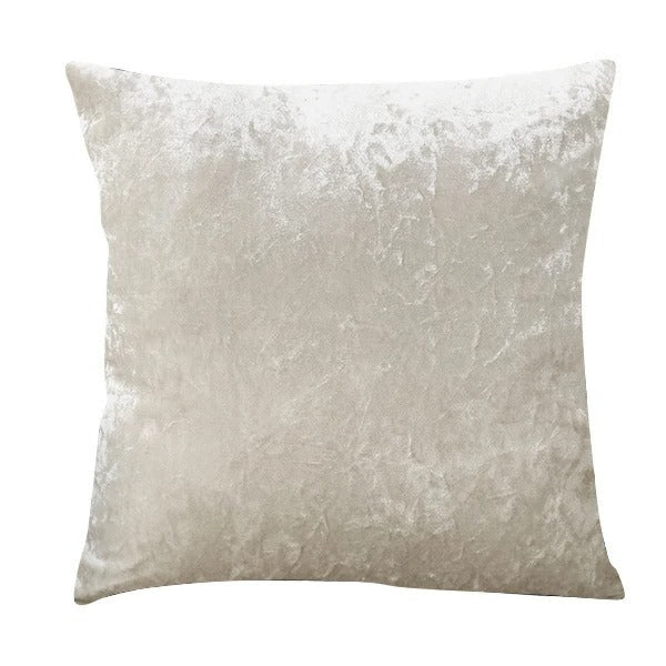 Velvra Crush | Housse de coussin en velours froissé