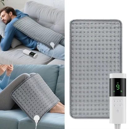 Caloren | Coussin chauffant nuque et épaules, 9 niveaux, minuterie, lavable