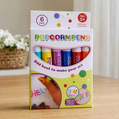 Puffelo | Penne 3D ad attivazione termica, set da 6 colori