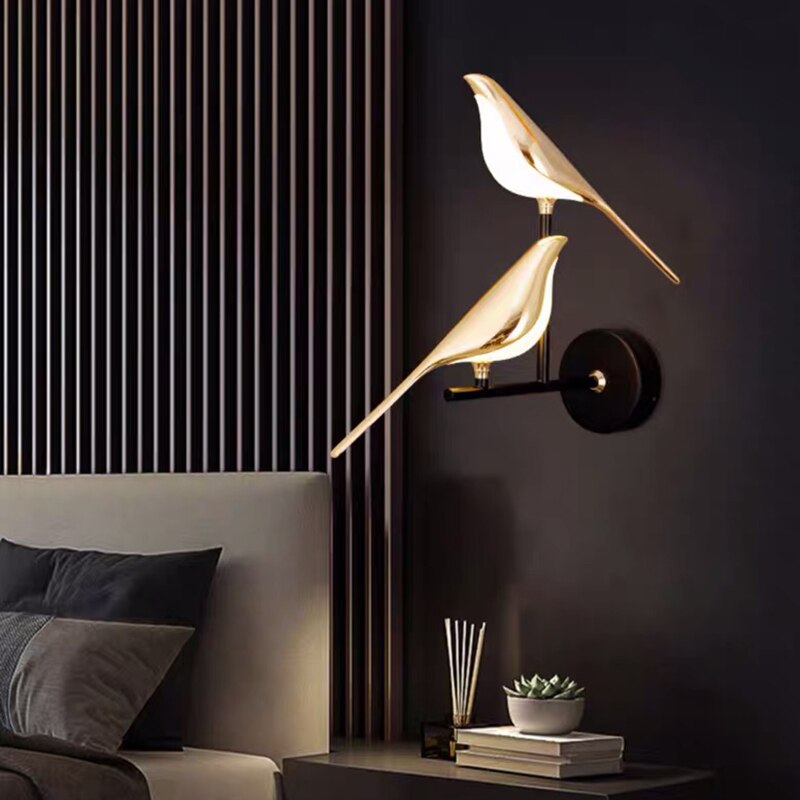 Avireo Lumis | lampada da parete LED decorativa a forma di uccello