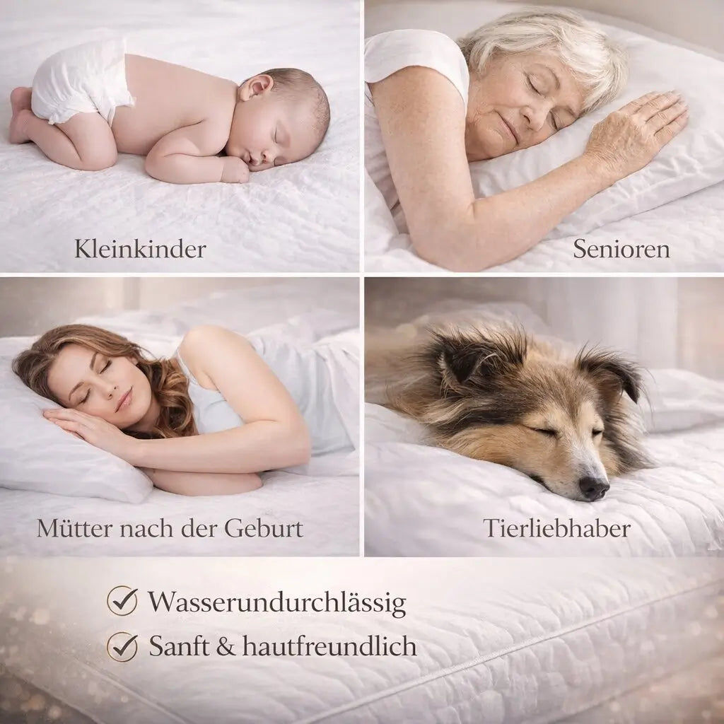 Waterproof mattress cover | Breathable mattress protector against liquids & stains