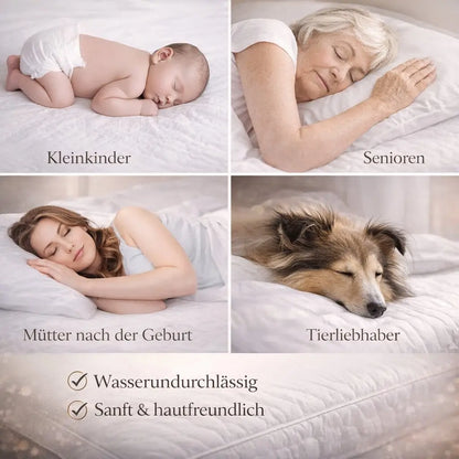 Waterproof mattress cover | Breathable mattress protector against liquids & stains