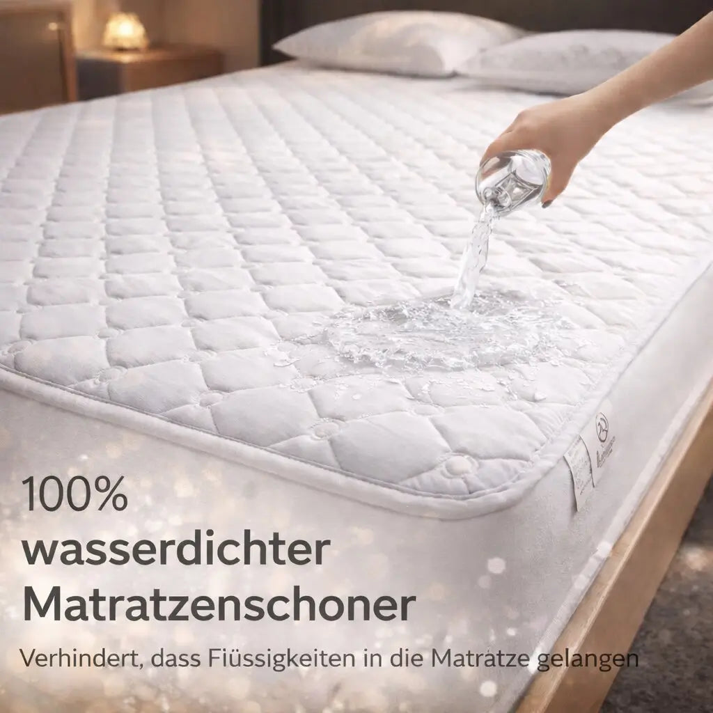 Waterproof mattress cover | Breathable mattress protector against liquids & stains