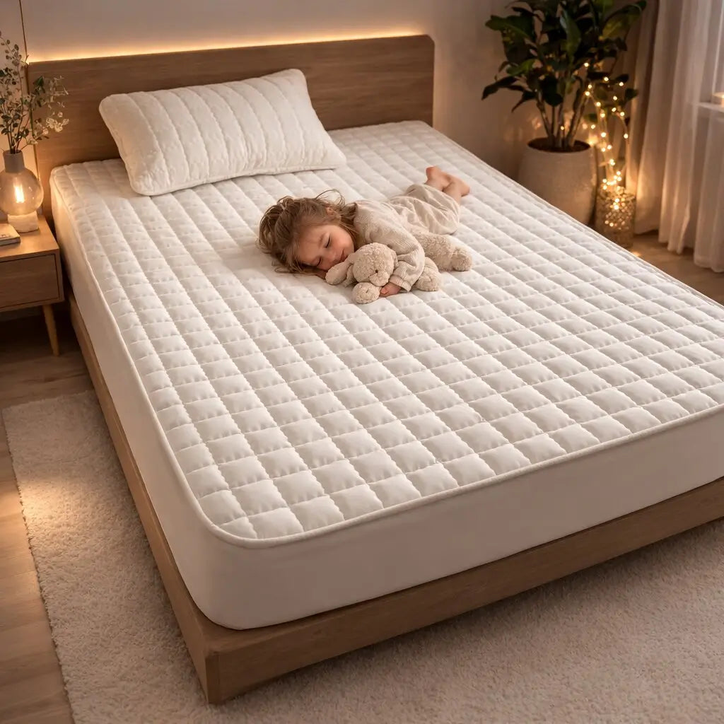 Waterproof mattress cover | Breathable mattress protector against liquids & stains