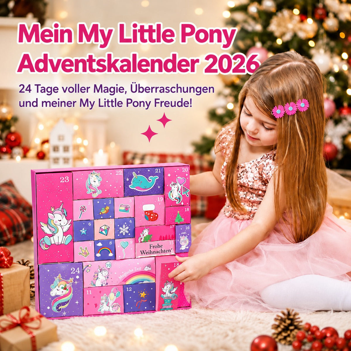 Pony Advent Calendar for Girls 2026