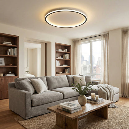 Orbelia | Runde LED Deckenleuchte aus Aluminium und Eisen, Ø 20 bis 80 cm