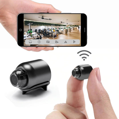 Nocvisa | Mini telecamera di sorveglianza con Wi-Fi, visione notturna e rilevamento del movimento
