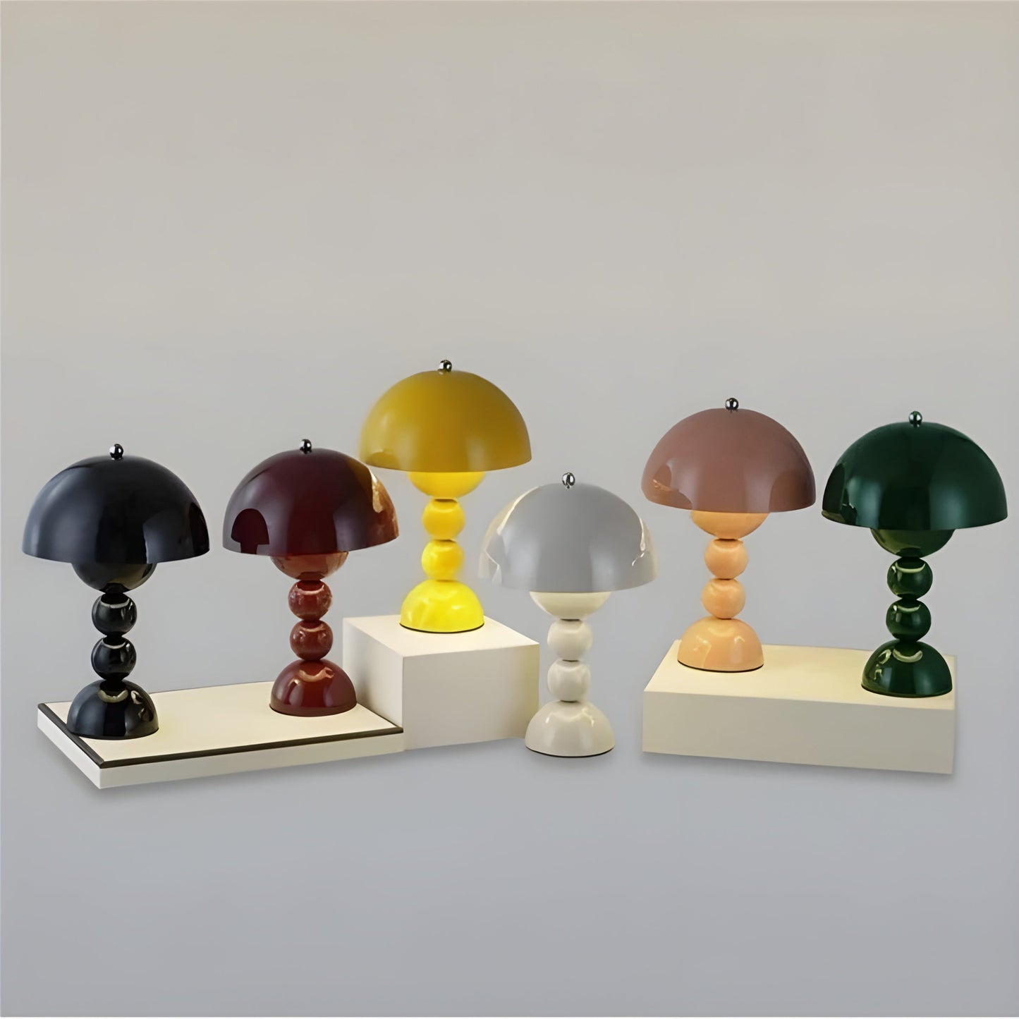 Lyssa | Skandinavische LED-Tischlampe mit Dimmerfunktion