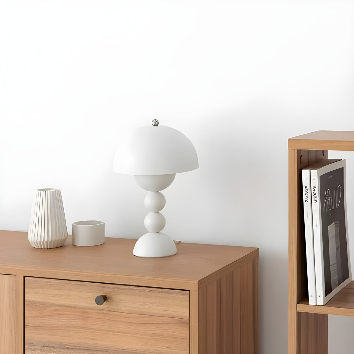 Lyssa | Skandinavische LED-Tischlampe mit Dimmerfunktion
