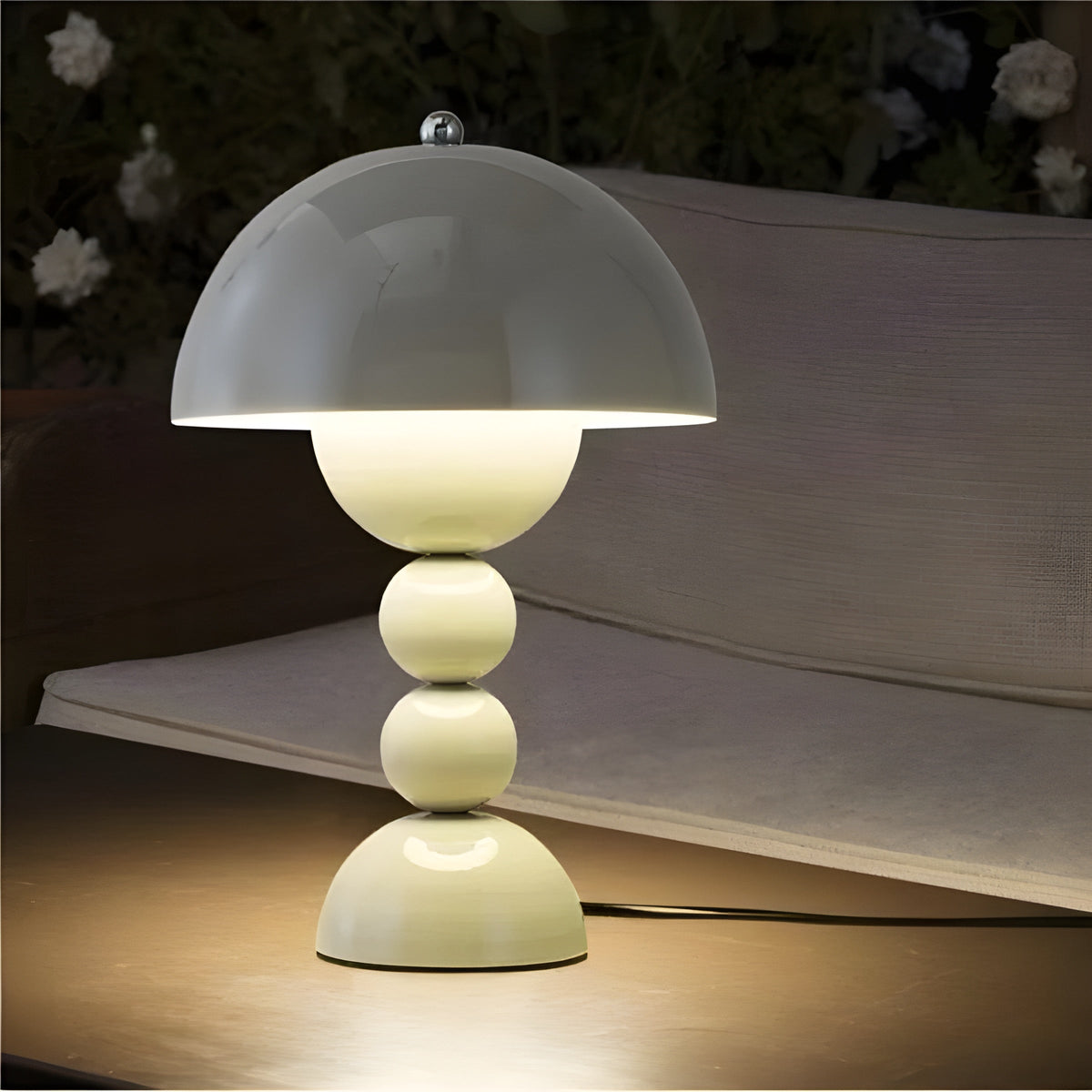 Lyssa | Skandinavische LED-Tischlampe mit Dimmerfunktion