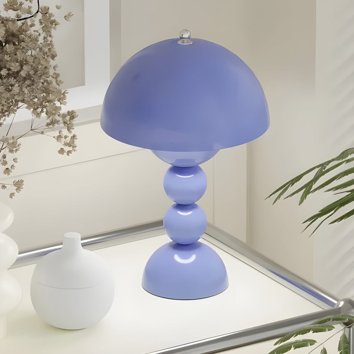 Lyssa | Skandinavische LED-Tischlampe mit Dimmerfunktion