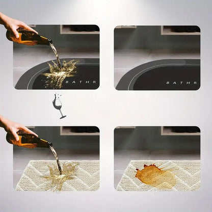 DryLux™ | Quick-Drying Bath Mat with Non-Slip Backing