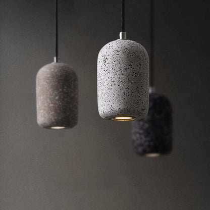 Kiva Cast | lampada a sospensione in cemento dal design industriale con tecnologia LED