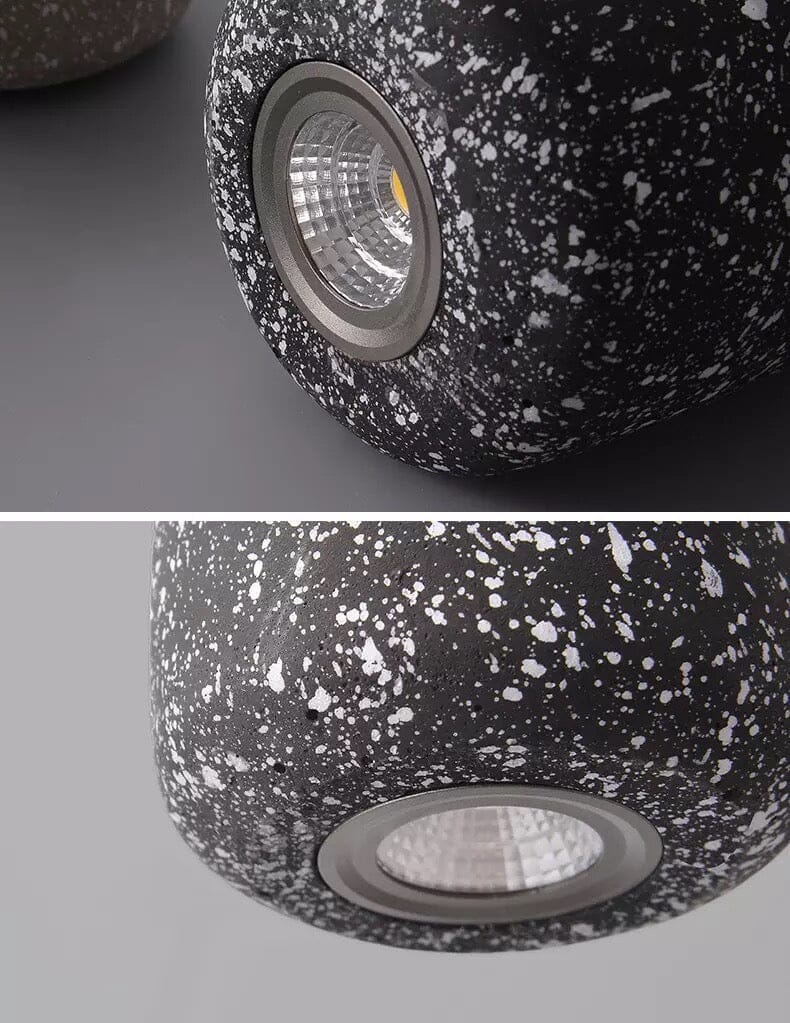 Kiva Cast | lampada a sospensione in cemento dal design industriale con tecnologia LED