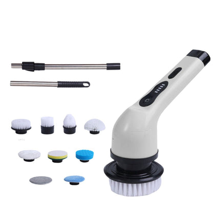 CleanMaster 9in1 | Spazzola elettrica per la pulizia con 9 accessori per usi versatili