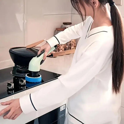 CleanMaster 9in1 | Spazzola elettrica per la pulizia con 9 accessori per usi versatili