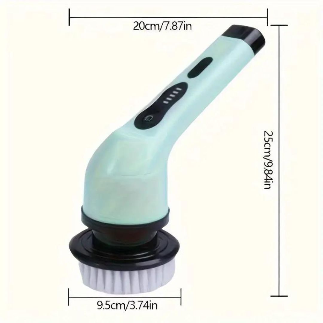 CleanMaster 9in1 | Spazzola elettrica per la pulizia con 9 accessori per usi versatili