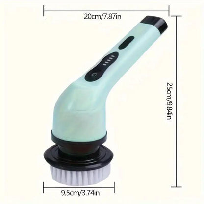 CleanMaster 9in1 | Spazzola elettrica per la pulizia con 9 accessori per usi versatili