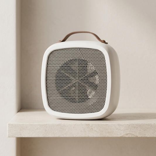 Warmivo | Stufa elettrica portatile con modalità ECO, livelli di riscaldamento e funzione ventilatore