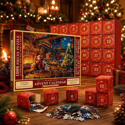 Puzzle Adventskalender 1008 Teile 2026