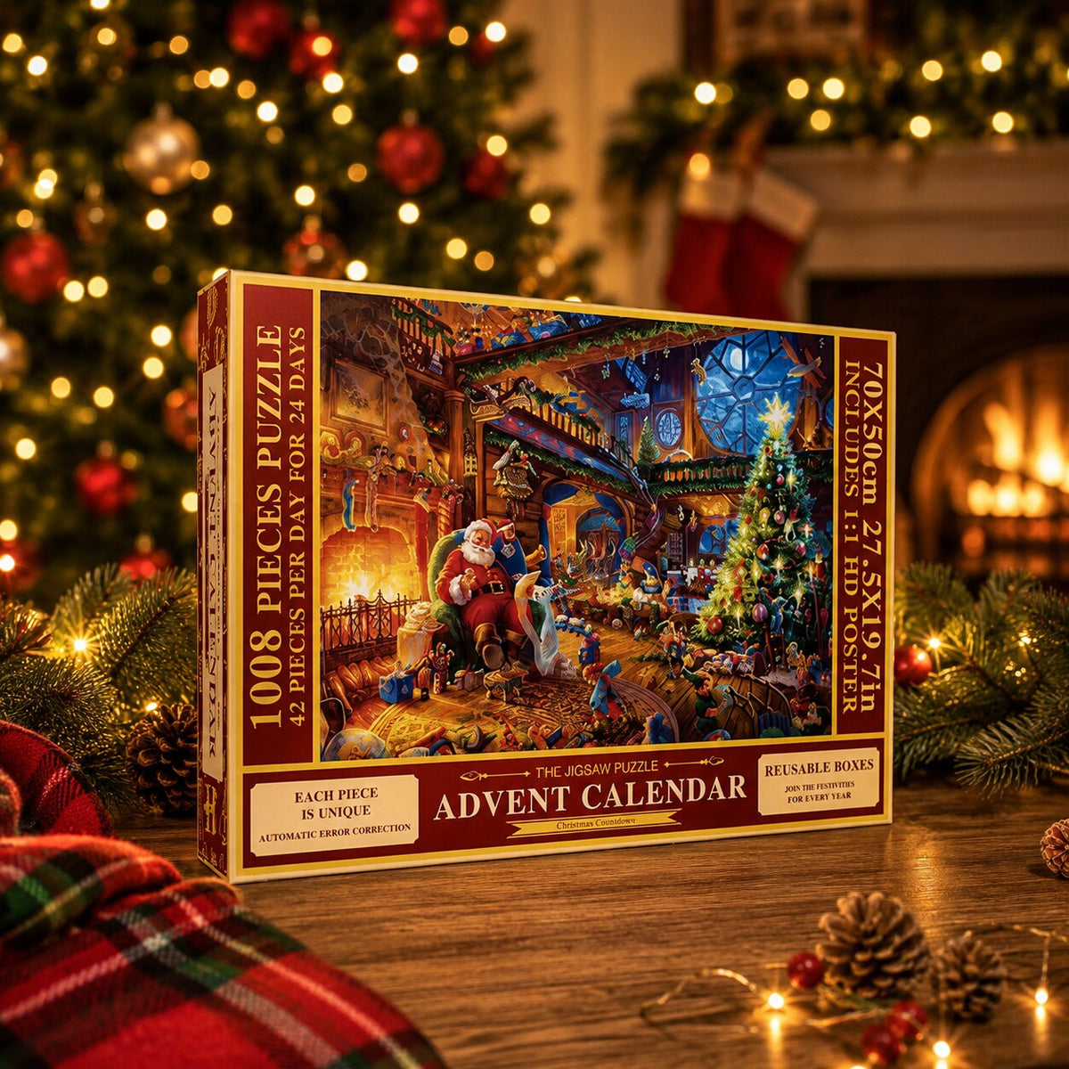 Puzzle Adventskalender 1008 Teile 2026