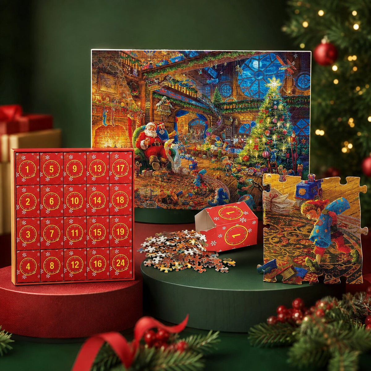 Puzzle Adventskalender 1008 Teile 2026