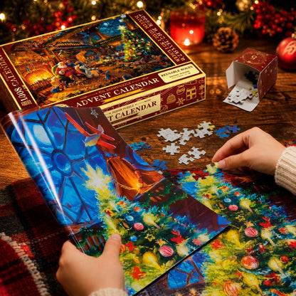 Puzzle Adventskalender 1008 Teile 2026