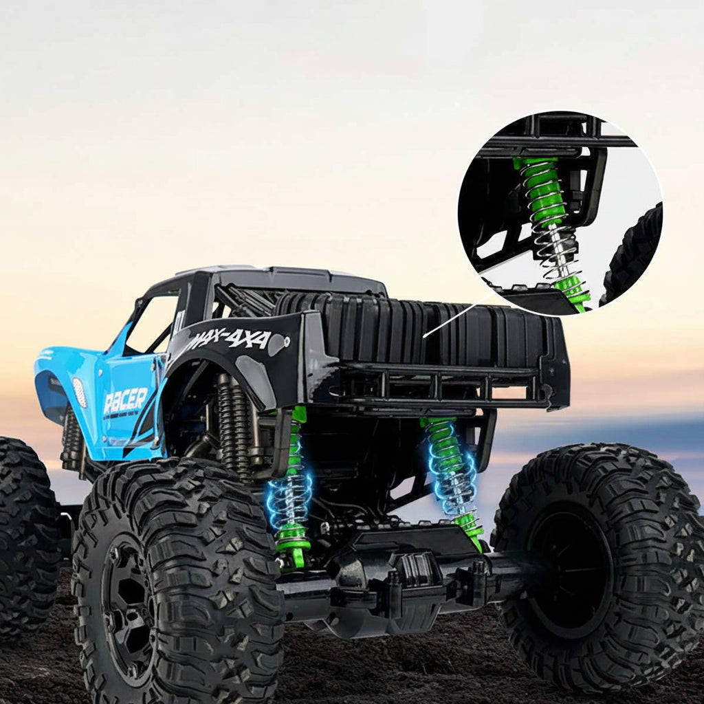 Amphivo | Coche anfibio teledirigido 1:10 con tracción total e IP66, 2,4 GHz