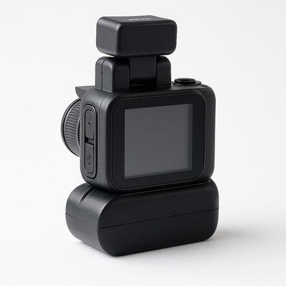 Fotocamera digitale dal design retrò | Fotocamera compatta 1080p per foto, video, viaggi e uso quotidiano | RetroBlick