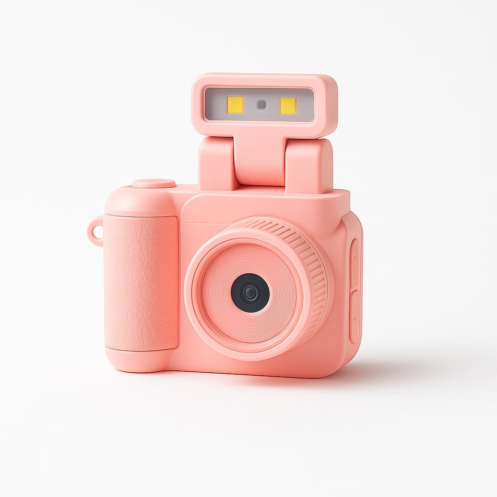 Fotocamera digitale dal design retrò | Fotocamera compatta 1080p per foto, video, viaggi e uso quotidiano | RetroBlick