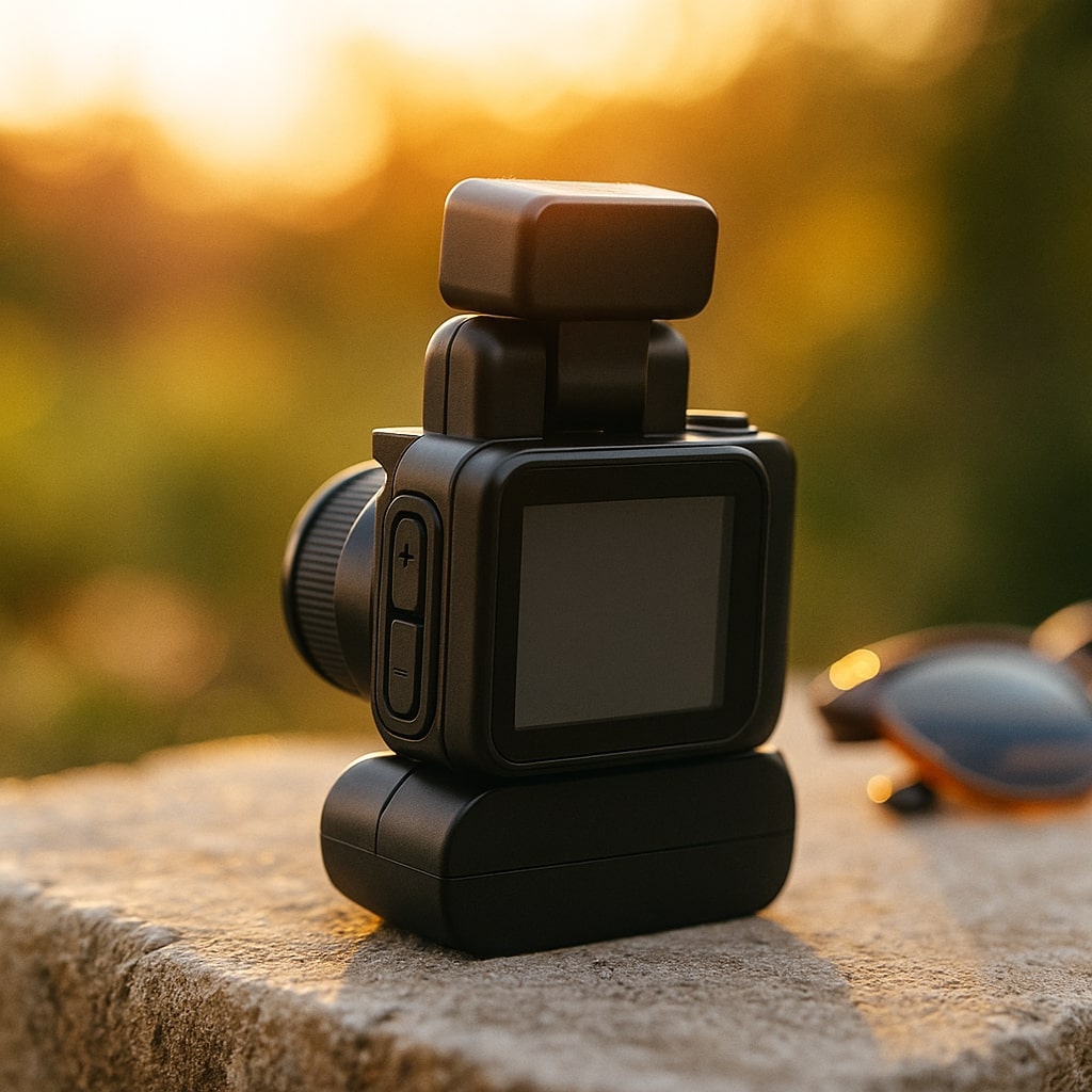 Fotocamera digitale dal design retrò | Fotocamera compatta 1080p per foto, video, viaggi e uso quotidiano | RetroBlick