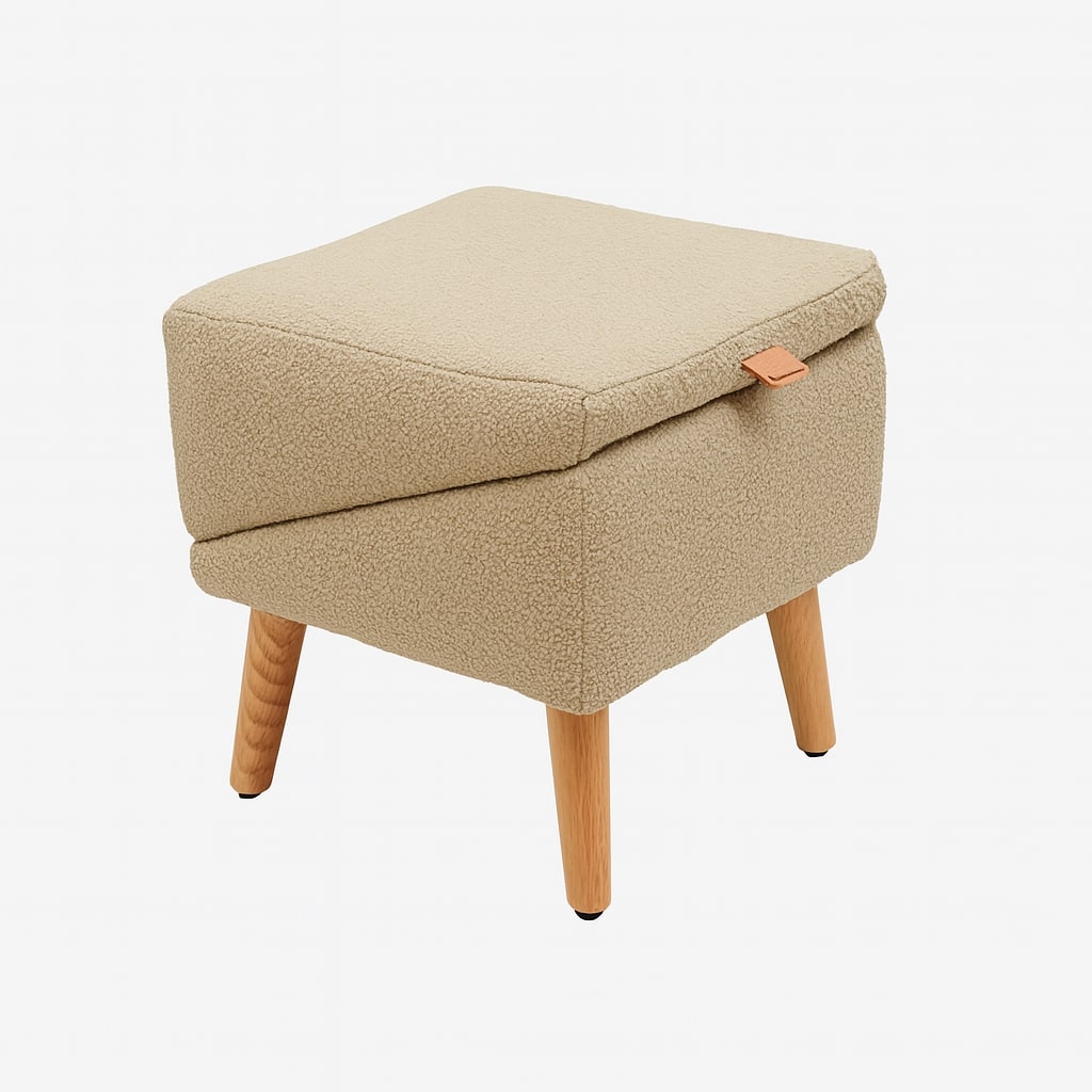 SofaFreund | 2-in-1 Dog Steps & Footstool with Ramp and Non-Slip Cover