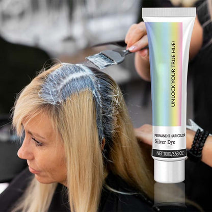 Silvenna | Tinte para cabello plata sin amoniaco con aloe vera, 150 ml